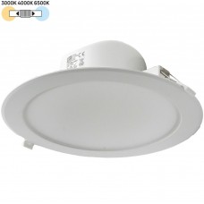 Φωτιστικό LED Στρογγυλό Χωνευτό 24W 230V 2400lm IP44 CCT Dimmable 21-0242